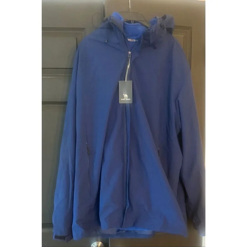 CAMEL CROWN Men's Ski Jacket 3 in 1 Waterproof Winter Jacket Snow Jacket XXL